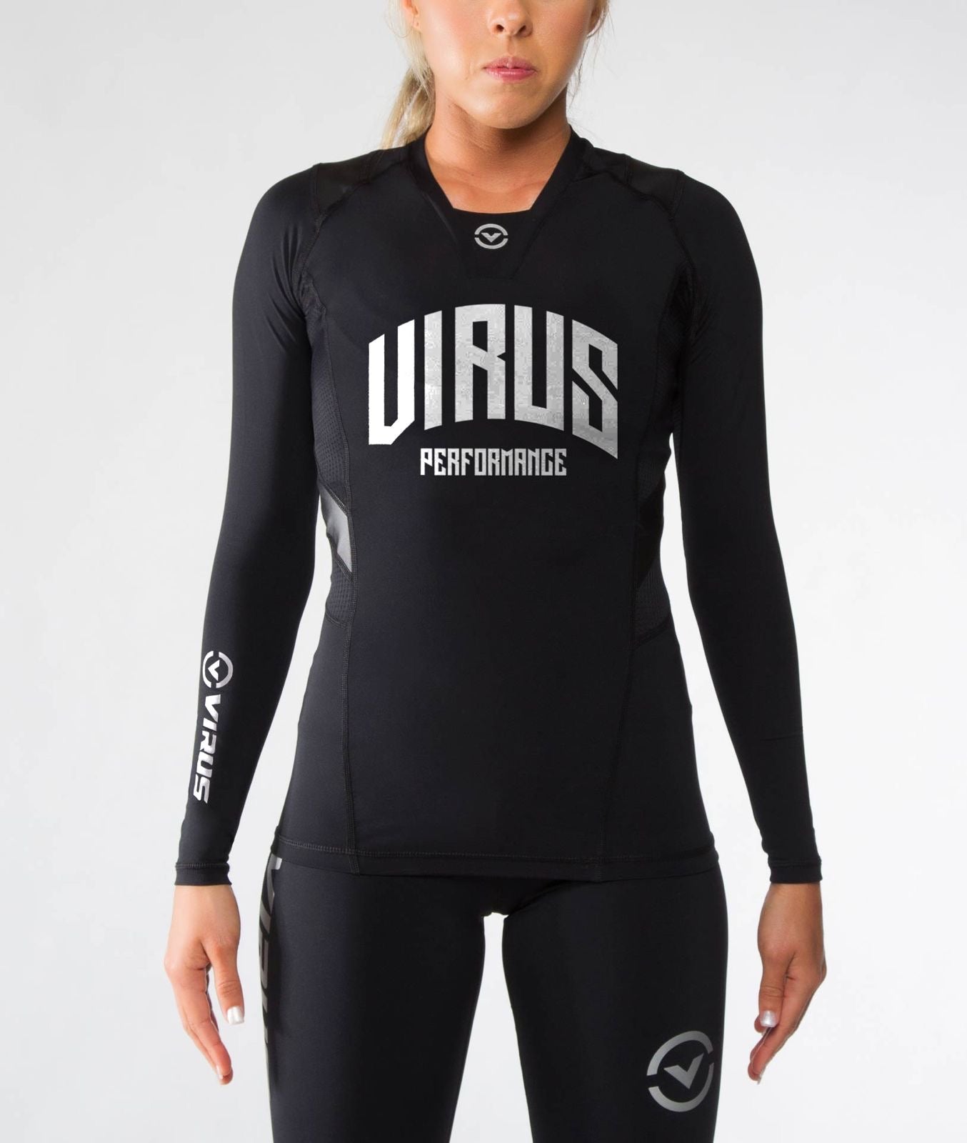 WOMEN X-Form Rashguard Longsleeve Black